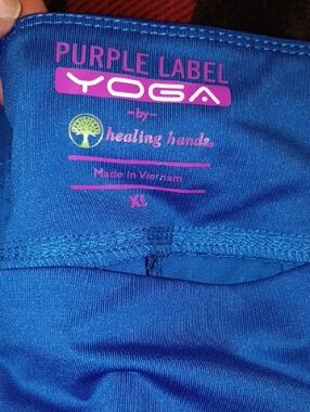 Healing Hands Cobalt Blue   Yoga Active Nursing Scrub Pant Bottoms